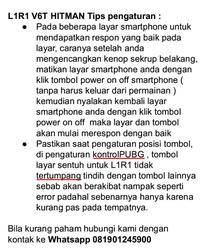Gambar PUBG L1 R1 Mechanical Aim Shooter V6T HITMAN Besi L1r1 dari Velinda Market Place undefined 1 Tokopedia