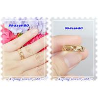 Gambar CINCIN LAPIS EMAS 3TO 18K TEXTURE GOLD MEREK XUPING - SS-8198-BO - Size 9 Uk 7 cm dari KATINA STORE undefined 1 Tokopedia