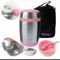 Gambar Shuma Vacuum Food Jar 480 ml Lunch Box Tempat Makan SUS304 Kotak Makan - 380 ml dari Home Electro undefined 3 Tokopedia