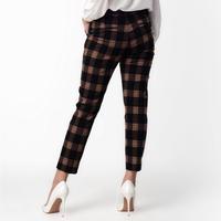 Gambar Celana Tartan Wanita Plaid Pants Kotak Brown 263-32582 - S dari Benhill undefined 2 Tokopedia