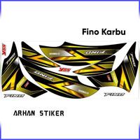 Gambar JUAL STIKER MOTOR FINO KARBU / CARBU LAMA / OLD STRIPING VARIASI MURAH - No 6 dari Arhan Stiker undefined 1 Tokopedia