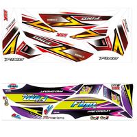 Gambar JUAL STIKER MOTOR FINO KARBU / CARBU LAMA / OLD STRIPING VARIASI MURAH - No 6 dari Arhan Stiker undefined 4 Tokopedia