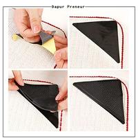Gambar Grip Anti Slip untuk Karpet 4 PCS - Hitam dari Dapur Preneur undefined 5 Tokopedia