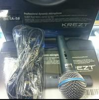 Gambar Mic kabel krezt beta 58 dari Hendra Sound Music undefined 2 Tokopedia