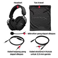 Gambar HyperX Cloud Alpha Black Pro Gaming Headset for PC PS4 Nintendo Switch dari Multifungsi Online undefined 4 Tokopedia