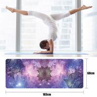 Gambar Non-slip Yoga Mat Comfort Suede Pretty Starry Sky Printed ESTORE dari Election Store undefined 4 Tokopedia