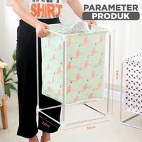Gambar Keranjang Pakaian Kotor/ Laundry Bag / Tempat Baju dan Pakaian Kotor - Mickey dari hyperstore.id undefined 4 Tokopedia