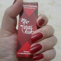 Gambar inai kuku halal Sah Digunakan Sholat Kutek Kuteks Muslimah Pacar Kuku - Beauty Maroon dari Hime_Official undefined 5 Tokopedia