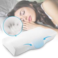 Gambar [Baru] Memory Foam Orthopedic Pillow for Neck and Shoulder Pain dari Red Paper Clip undefined 1 Tokopedia