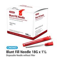 Gambar Blunt Fill Needle 18Gx1.5inch Without Filter Jarum Tumpul OneMed dari Onemed Medicom_NEW undefined 2 Tokopedia
