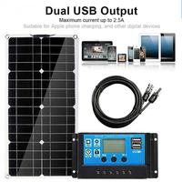 Gambar HOTT 40W Solar Panel Solar Power Panels MC4 Line Cable with 30A dari Online Shop_Toserba undefined 1 Tokopedia