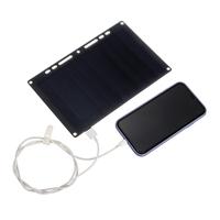 Gambar HOTT 10W 6V 1.7A USB Solar Panel Solar Power Bank W/ Ring Binder dari Online Shop_Toserba undefined 3 Tokopedia