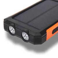 Gambar HOTT 8000MAH Waterproof Solar Power Bank Solar Charger Built In dari Online Shop_Toserba undefined 5 Tokopedia