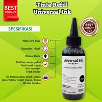 Gambar Tinta Refill Isi Ulang 100ml Printer HP Canon Epson Brother Inknesia - HITAM dari FixPrint Tangerang undefined 2 Tokopedia