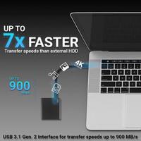 Gambar PNY Pro Elite 1TB USB 3.1 Gen 2 Type-C Portable Solid State Drive - dari ninik indar undefined 4 Tokopedia