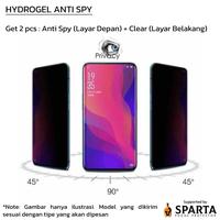 Gambar Anti Gores Hydrogel Oppo A3s AntiSpy Depan Belakang Full dari Achilles Guard undefined 2 Tokopedia