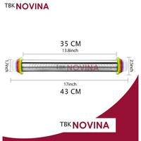Gambar ROLLING PIN STAINLESS STEEL ADJUSTABLE DESAIN TERBAIK dari NOVINA TBK undefined 3 Tokopedia
