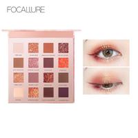 Gambar FOCALLURE 16 colors Sunrise Glitter Eyeshadow palette dari Larissa official undefined 1 Tokopedia