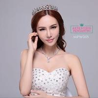 Gambar Mahkota Pesta Pengantin Modern l Aksesoris Rambut Wedding - MPW 005 dari Aksesoris Pengantin Online undefined 3 Tokopedia