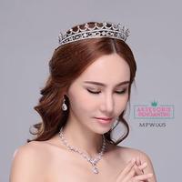 Gambar Mahkota Pesta Pengantin Modern l Aksesoris Rambut Wedding - MPW 005 dari Aksesoris Pengantin Online undefined 1 Tokopedia