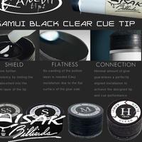 Gambar マ Kamui Black Clear M - Medium Cue Tip - Billiard Stick Biliar Japan dari handik store2 undefined 4 Tokopedia