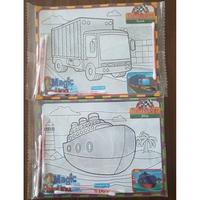 Gambar Mainan Edukasi Mewarnai Cat Air/Magic Color/DIYMainan HaneiKids dari Coral Tour undefined 4 Tokopedia