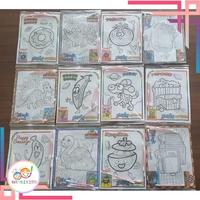 Gambar Mainan Edukasi Mewarnai Cat Air/Magic Color/DIYMainan HaneiKids dari Coral Tour undefined 1 Tokopedia