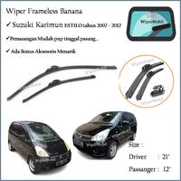 Gambar Wiper Frameless Suzuki Karimun Estilo 2007 2008 2009 2010 2011 2012 dari wipermobil undefined 1 Tokopedia