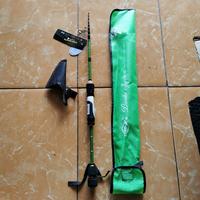 Gambar joran rod telescopic relix nusantara bambu ijo hijau antena ul 2-6 lb dari maha lati undefined 4 Tokopedia