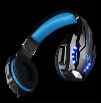Gambar Kotion Each G9000 Gaming Headset Twisted with LED Light - Black/Blue dari Jhaonshop Official undefined 3 Tokopedia