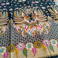 Gambar kain batik solo motif bunga mekar dari Batik Fazia undefined 1 Tokopedia