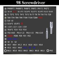Gambar Obeng Set 115 in 1 Screwdriver Alat Reparasi Hp Tv Servis Elektronik - Black Gray dari Fdl Store.id undefined 5 Tokopedia