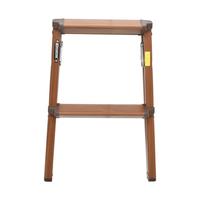 Gambar Tangga Lipat Aluminium 2 Step Motif Kayu KRISBOW LADDER ALU 2 STEPS dari kawanzalsa undefined 3 Tokopedia