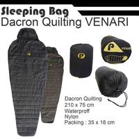 Gambar Sleeping Bag Venari Dacron full Quilting Mummy original Palava Adv - Hitam dari FLAMINGO CAMP undefined 3 Tokopedia