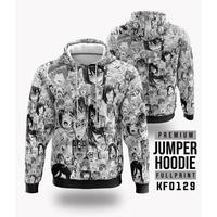 Gambar JAKET HOODIE ANIME AHEGAO FACE ADA SIZE S-3XL KF0129 - M Arzya-store - XXL dari Arzya-store undefined 2 Tokopedia