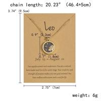 Gambar Kalung zodiak kartu unik blink hadiah kado pasangan Scorpio - Gold dari CANNIES STORES ID undefined 3 Tokopedia
