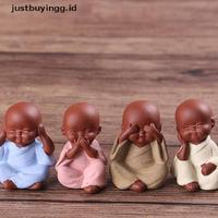 Gambar Merty Patung Biksu Buddha Kecil Bahan Tanah Liat Warna Ungu dari Langga Storeq 138 undefined 1 Tokopedia