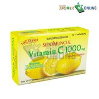 Gambar SIDOMUNCUL VIT C1000 LEMON @6 SACHET / VITAMIN C / DAYA TAHAN TUBUH dari Apotek Pulo Indah Cakung undefined 1 Tokopedia