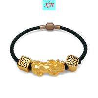 Gambar Vietnam pasir emas gelang berani pria dan wanita tali kulit DIY naga dari RIDHO GREEND OFFICIAL undefined 5 Tokopedia