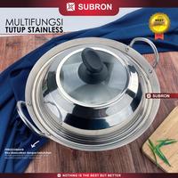 Gambar SUBRON Tutup Panci Wajan Multifungsi Kuali Wok 38cm 40cm 42cm 44cm - 44cm dari SUBRON KITCHENWARE undefined 5 Tokopedia