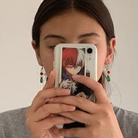 Gambar Kalung Dan Anting Menjuntai Desain Anime Howl 's Moving Castle Warna dari KhunfaShop undefined 2 Tokopedia