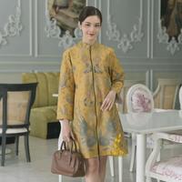 Gambar TUNIK LISNA ATASAN BAJU BATIK WANITA LENGAN PANJANG JUMBO KERJA MODERN dari BATIK WANITA PRABUSENO undefined 1 Tokopedia
