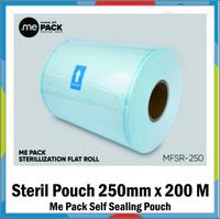 Gambar Steril Pouch Me Pack Roll & Steam Indicator 250mmx200m 1 Roll dari MedDent Store undefined 1 Tokopedia