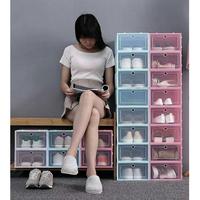 Gambar Kotak Sepatu Frame Plastik Flip Buka Depan Shoes Box Pria Wanita Rumah dari Toserba Surabaya Official undefined 5 Tokopedia