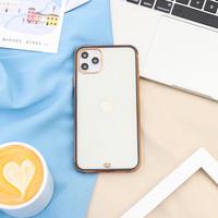 Gambar TPU SILICONE SQUARE TRANSPARANT SOFTCASE FOR IPHONE 12 12 MINI 12 PRO - iphone 12 pro, white dari MerymartCasehp undefined 3 Tokopedia