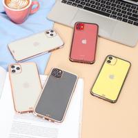 Gambar TPU SILICONE SQUARE TRANSPARANT SOFTCASE FOR IPHONE 12 12 MINI 12 PRO - iphone 12 pro, white dari MerymartCasehp undefined 1 Tokopedia