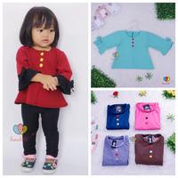 Gambar PROMO Baju Gisell Uk 1-2 tahun / Blouse Gisell Anak Perempuan Kaos dari ABRINA SHOP undefined 1 Tokopedia