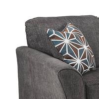 Gambar INFORMA - SOFA L SUDUT ASHLEY - BRISE SOFA SECT FABRIC+WOOD GREY dari Yunk-Store undefined 2 Tokopedia