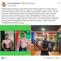 Gambar Evolene Evomass 10 lbs 4,5 Kg Mass Gainer Terbaik Untuk Bulking Susu dari airr shoop undefined 3 Tokopedia