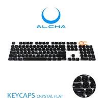 Gambar ALCHA KEYCAPS CRYSTAL FLAT BACKLIT OEM PROFILE BLACK / WHITE dari COC Komputer undefined 3 Tokopedia